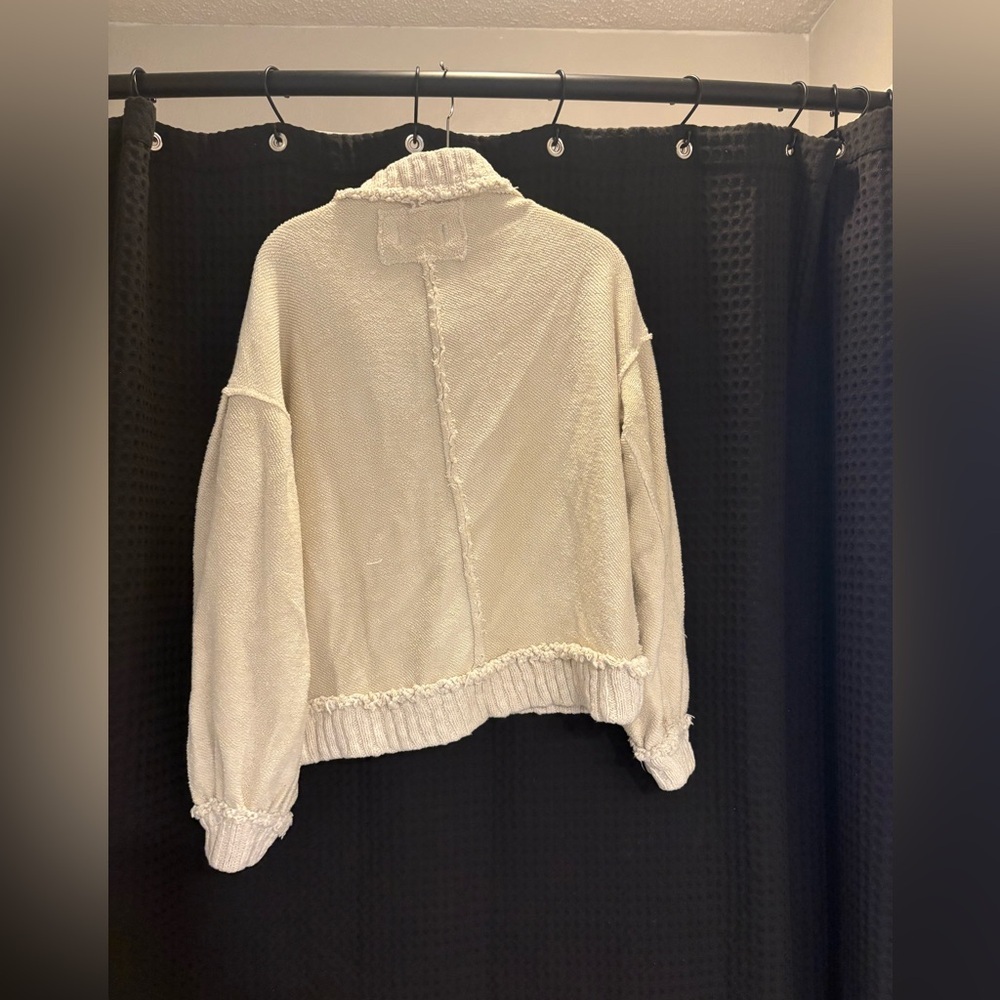 Free People We The Free Cute In This Cardi XS Color: Tea NWT - Picture 6 of 6